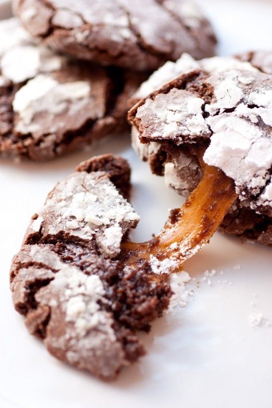Decadent Salted Caramel Stuffed Chocolate Crinkles: A Sweet Surprise